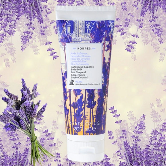 KORRES Body Milk Lavender Blossom, 200 mls / 6.76 Ounce *Brand New, Sealed - Picture 7 of 8